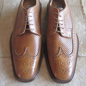 NEW! Mercanti Fiorentini Perforated Wingtip Oxford (Mens 11)